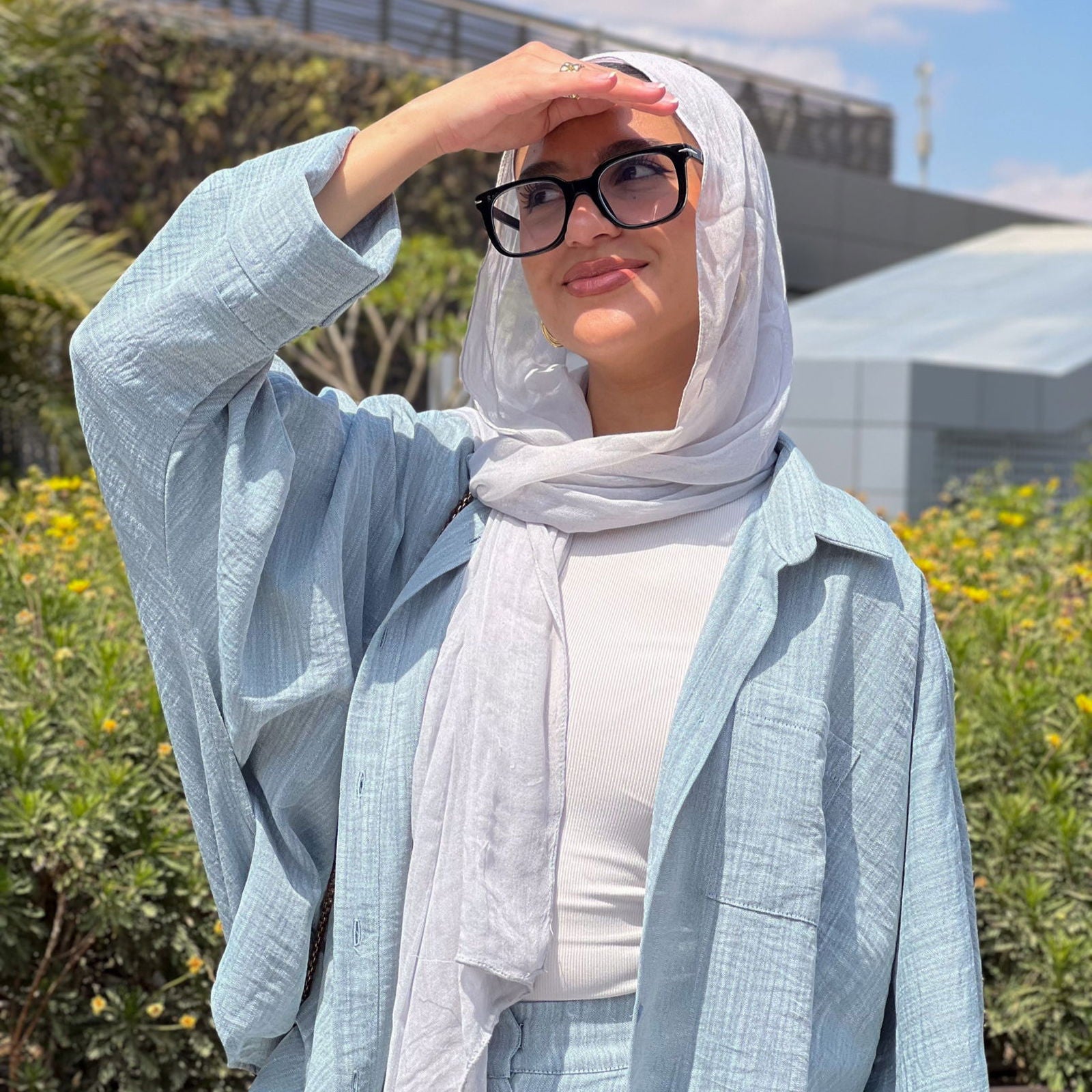Comfort Shirt Baby Blue - AB Essential Women Wear