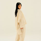 Comfort Shirt Dark Beige - AB Essential Women Wear