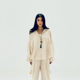 Comfort Shirt Light Cafe - AB Essential Women Wear