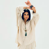 Comfort Shirt Light Cafe - AB Essential Women Wear