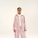 Comfort Shirt Powder Pink - AB Essential Women Wear