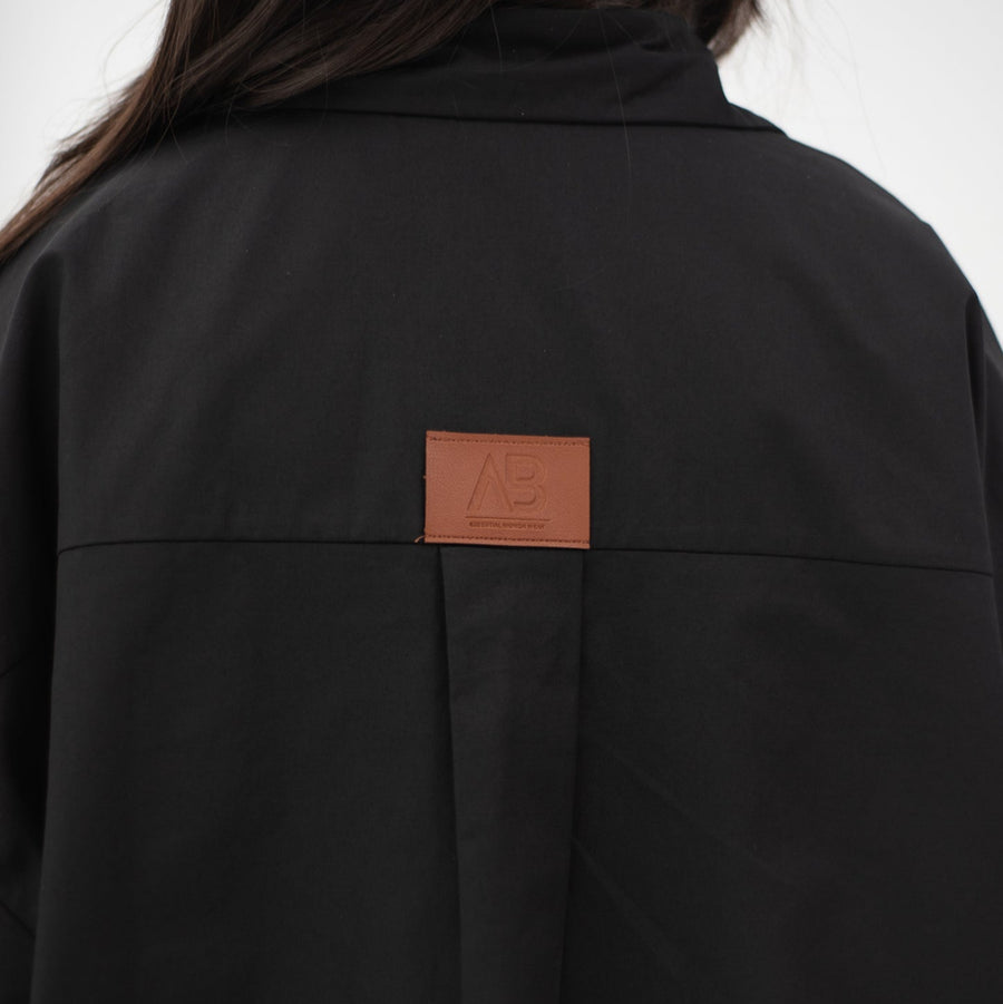 Cropi Shirt Black - AB Essential Women Wear