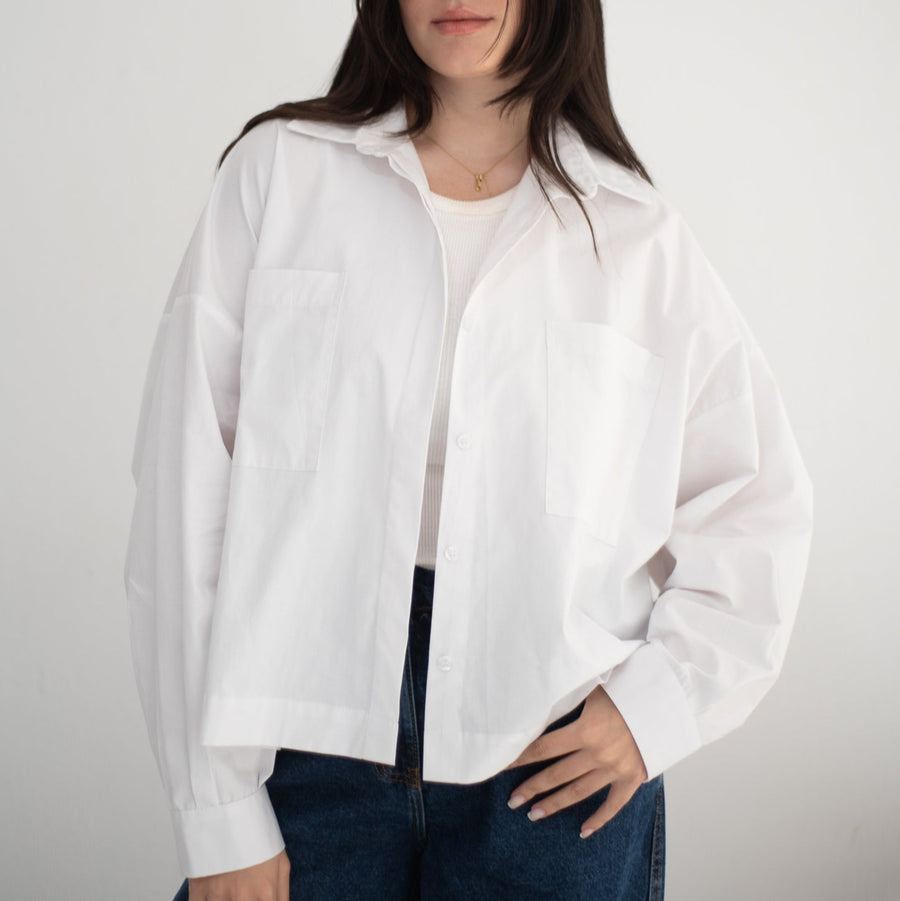 Cropi Shirt Cloud - AB Essential Women Wear