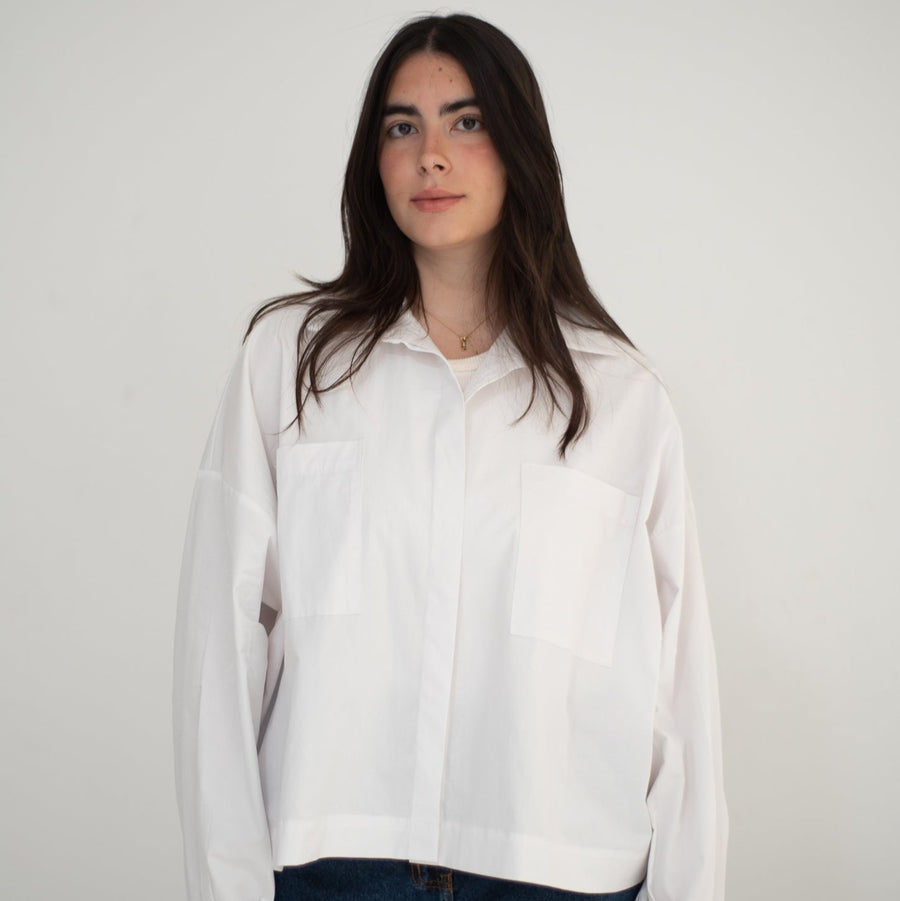 Cropi Shirt Cloud - AB Essential Women Wear
