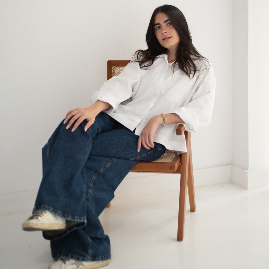 Cropi Shirt Cloud - AB Essential Women Wear