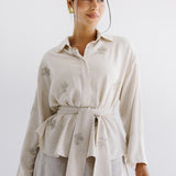Bloom Blouse Beige