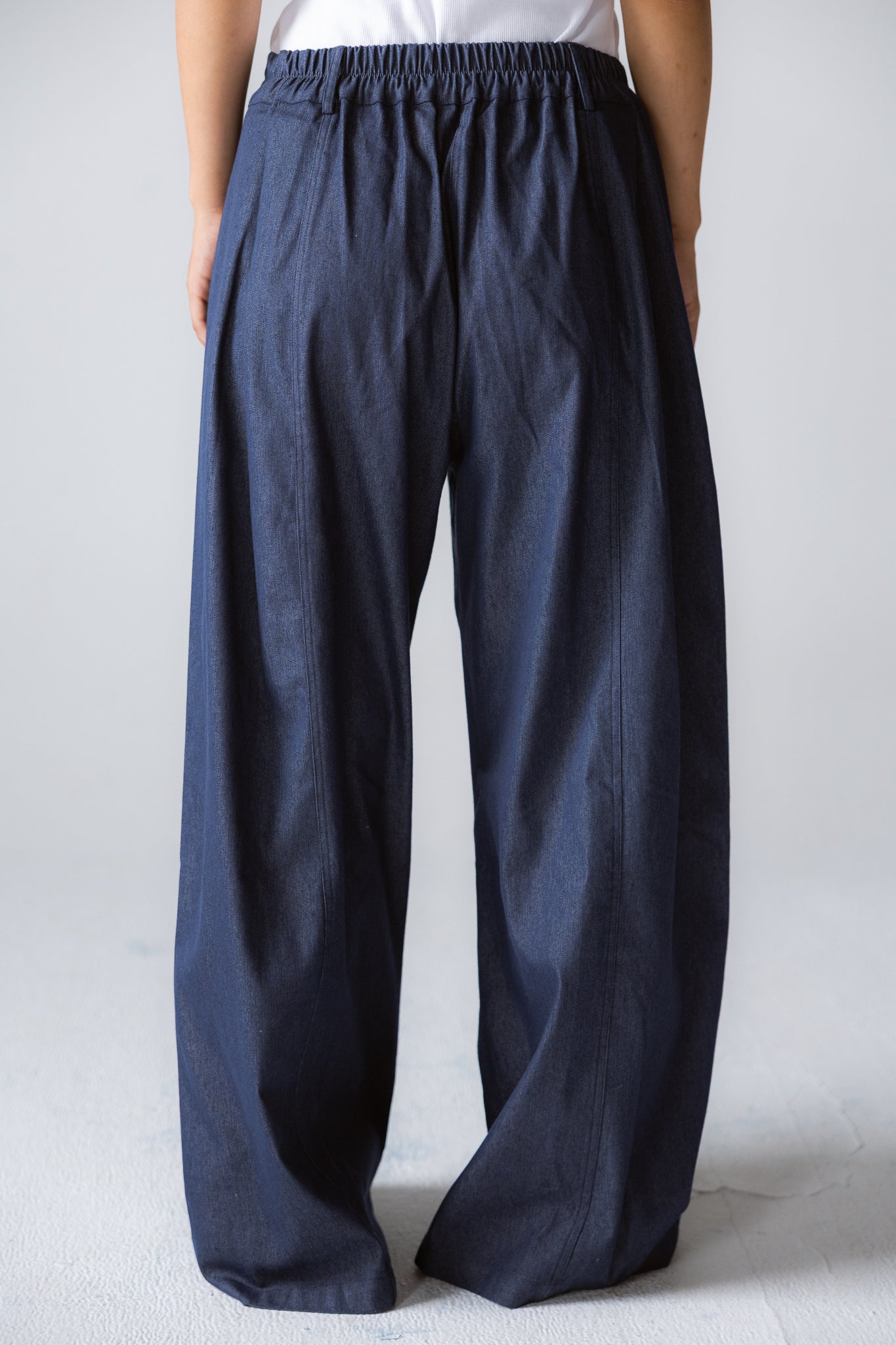Day Light Denim Pants Dark Blue