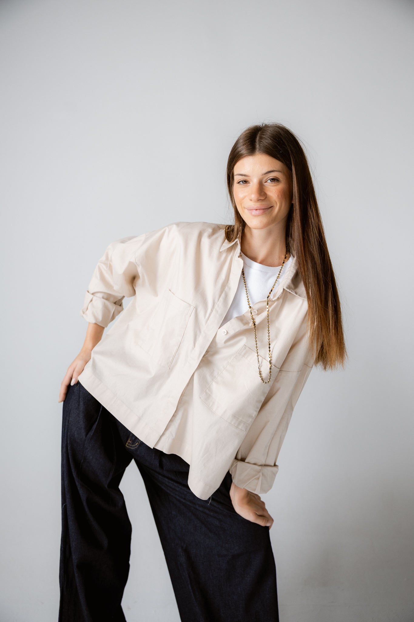 Cropi Shirt Beige