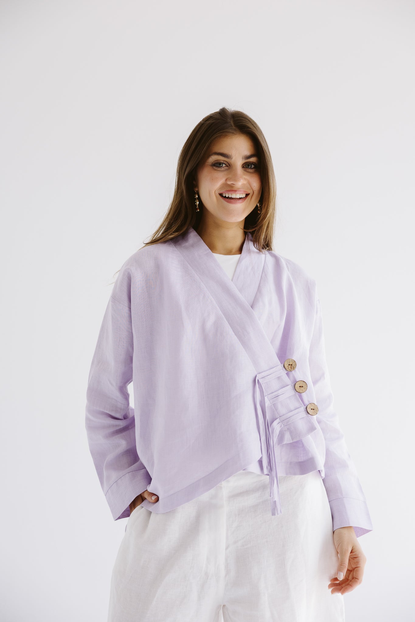 Linen Air Top Lavender