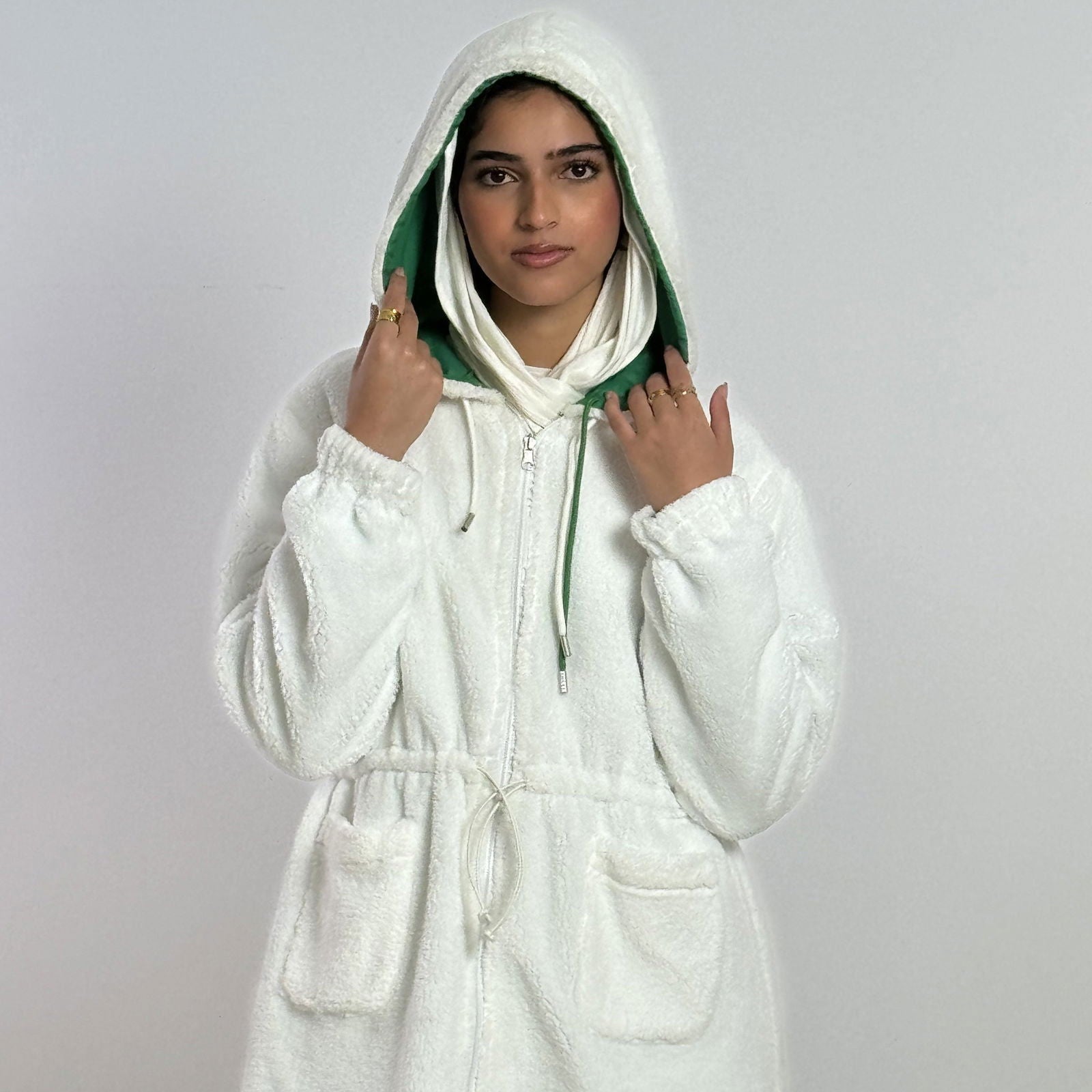 Double Face Fur Waterproof Jacket - AB Essential Women Wear