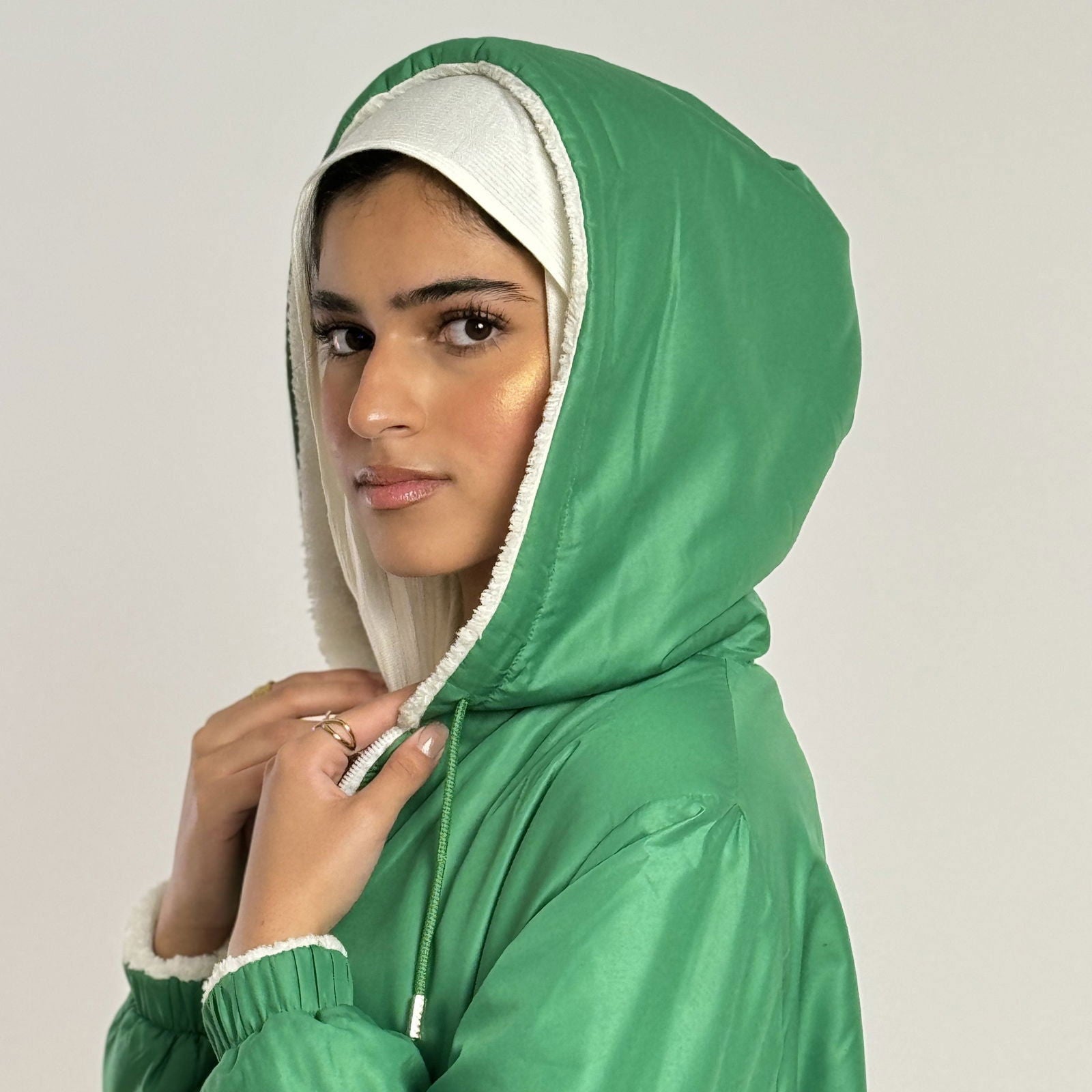Double Face Fur Waterproof Jacket - AB Essential Women Wear