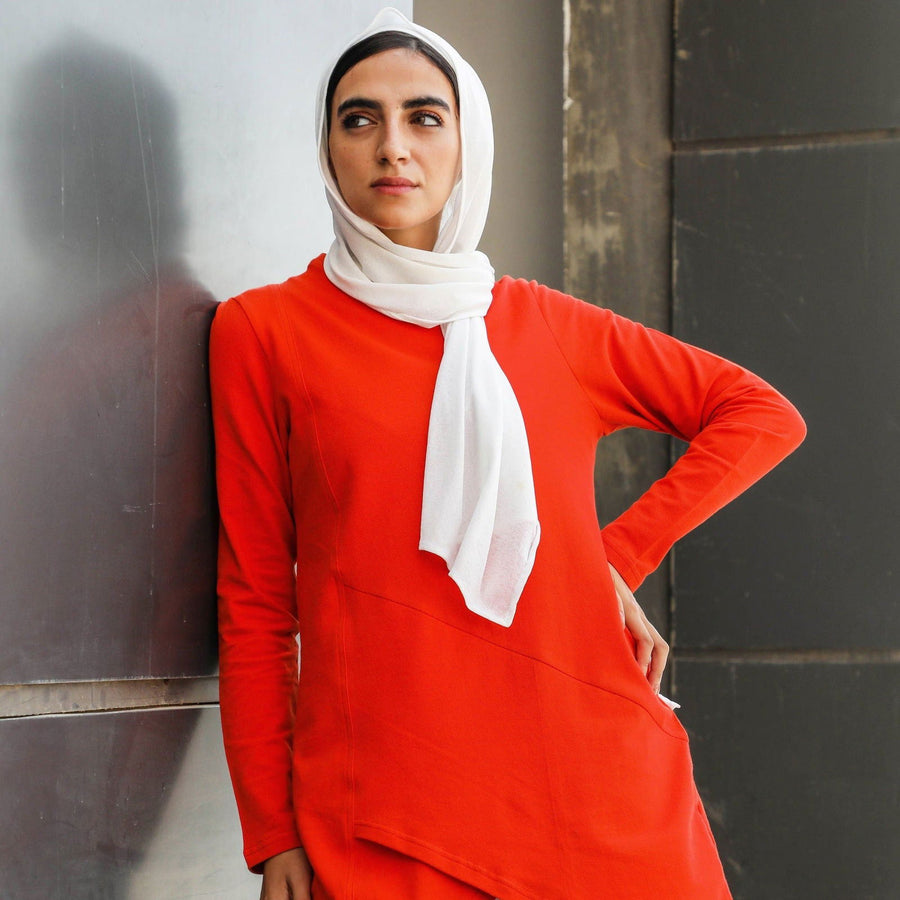 Everyday T-Shirt Orange - AB Essential Women Wear