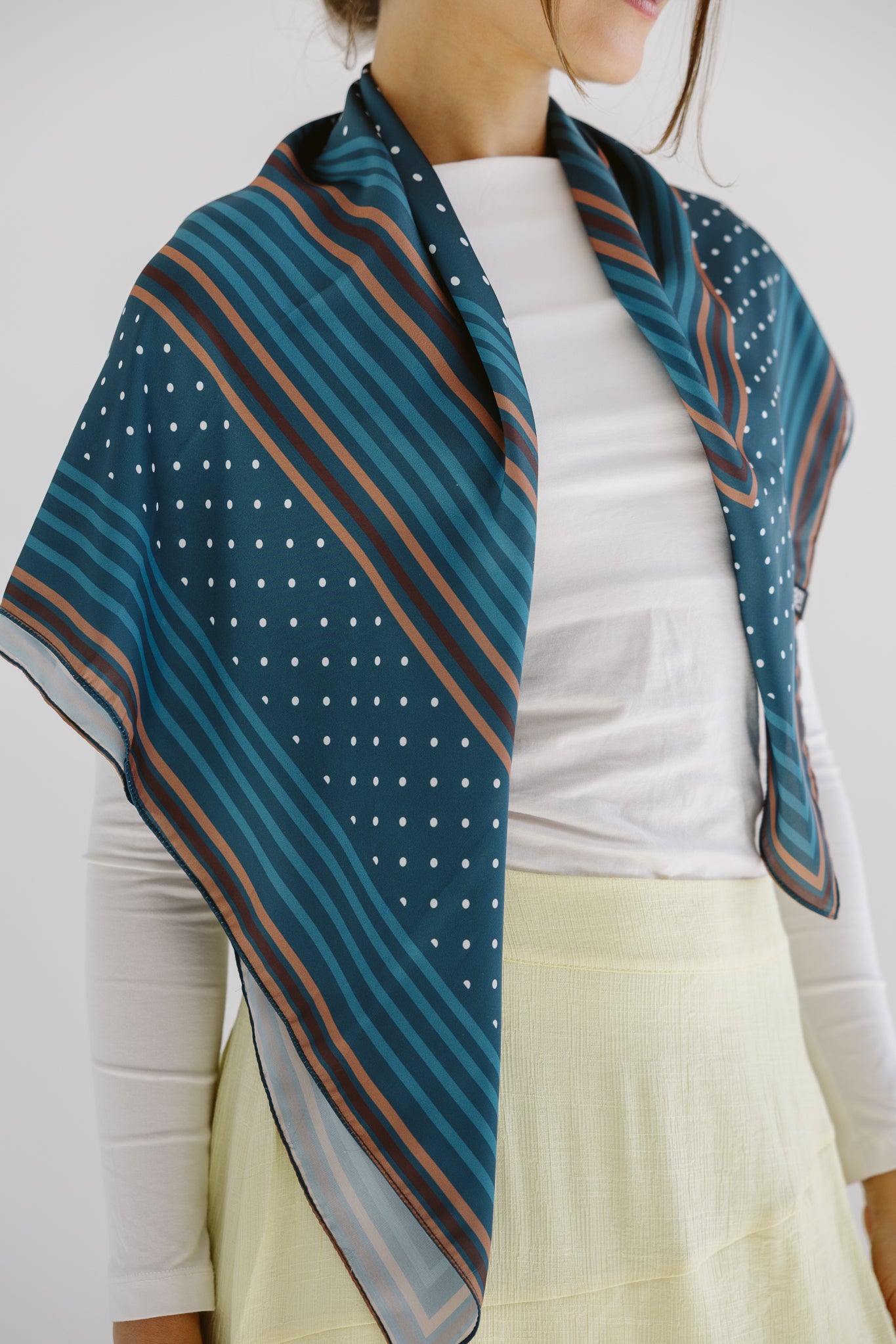 Square Silk Scarf #5
