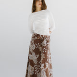 Boho Skirt Brown