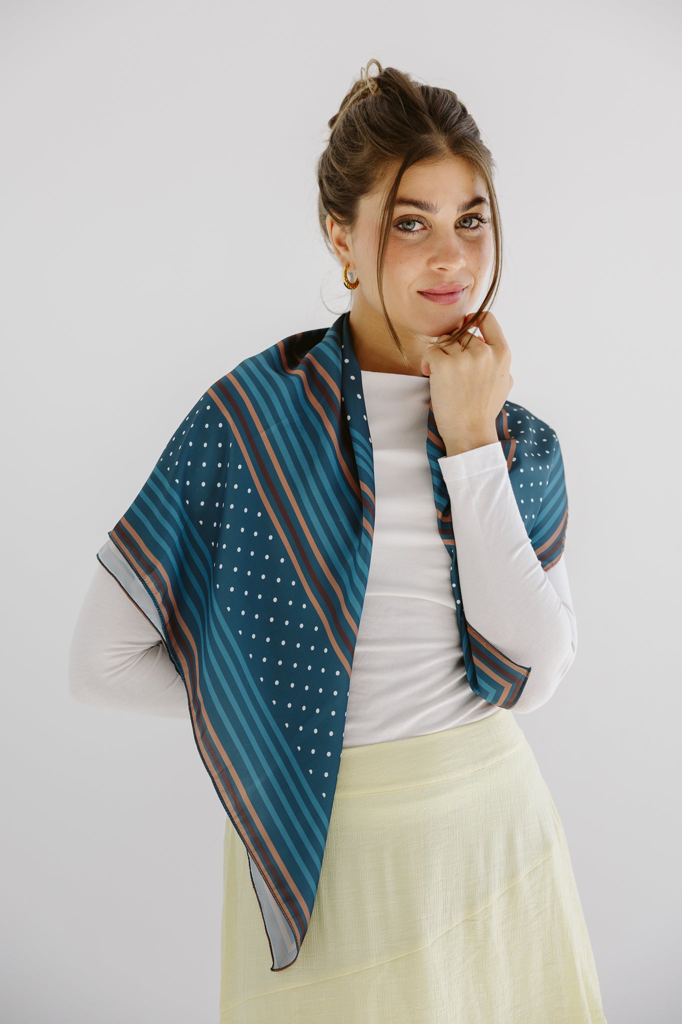 Square Silk Scarf #5