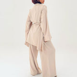 Feel Good Set Butter Cream - AB Essential Women Wear