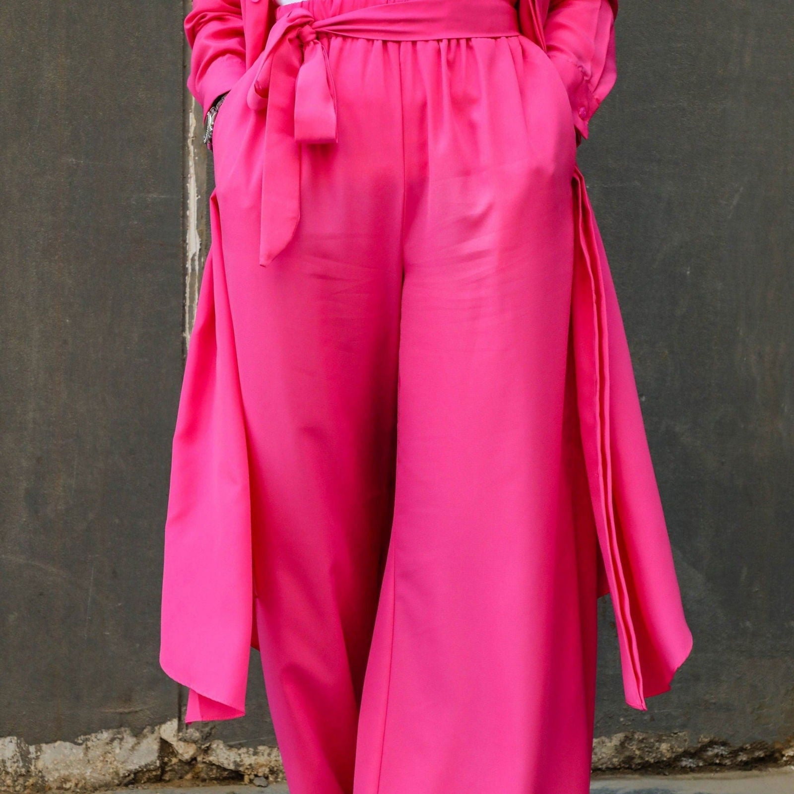 Flair Pants Fuchsia - AB Essential Women Wear