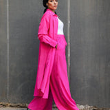 Flair Pants Fuchsia - AB Essential Women Wear
