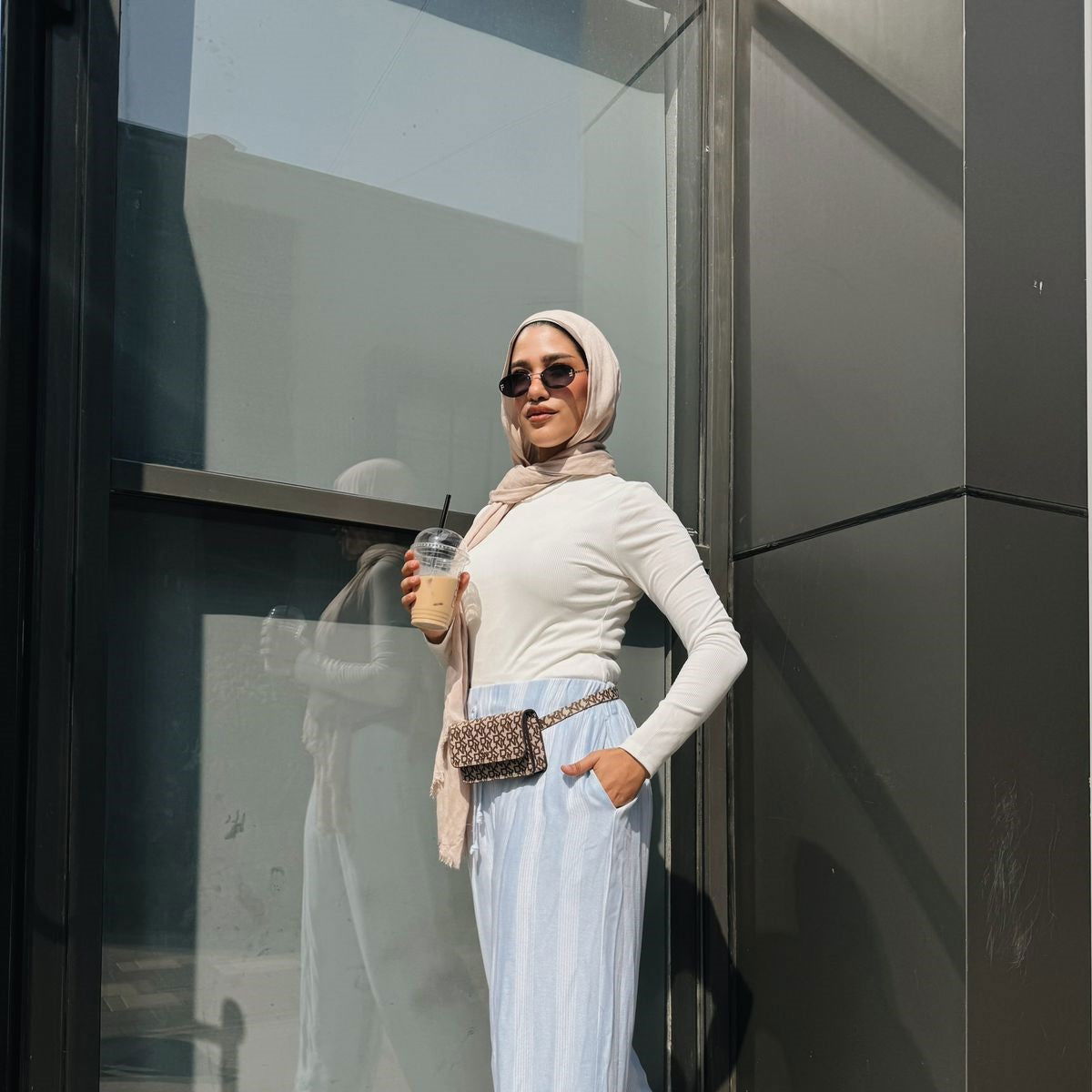 Glow Top Off White - AB Essential Women Wear
