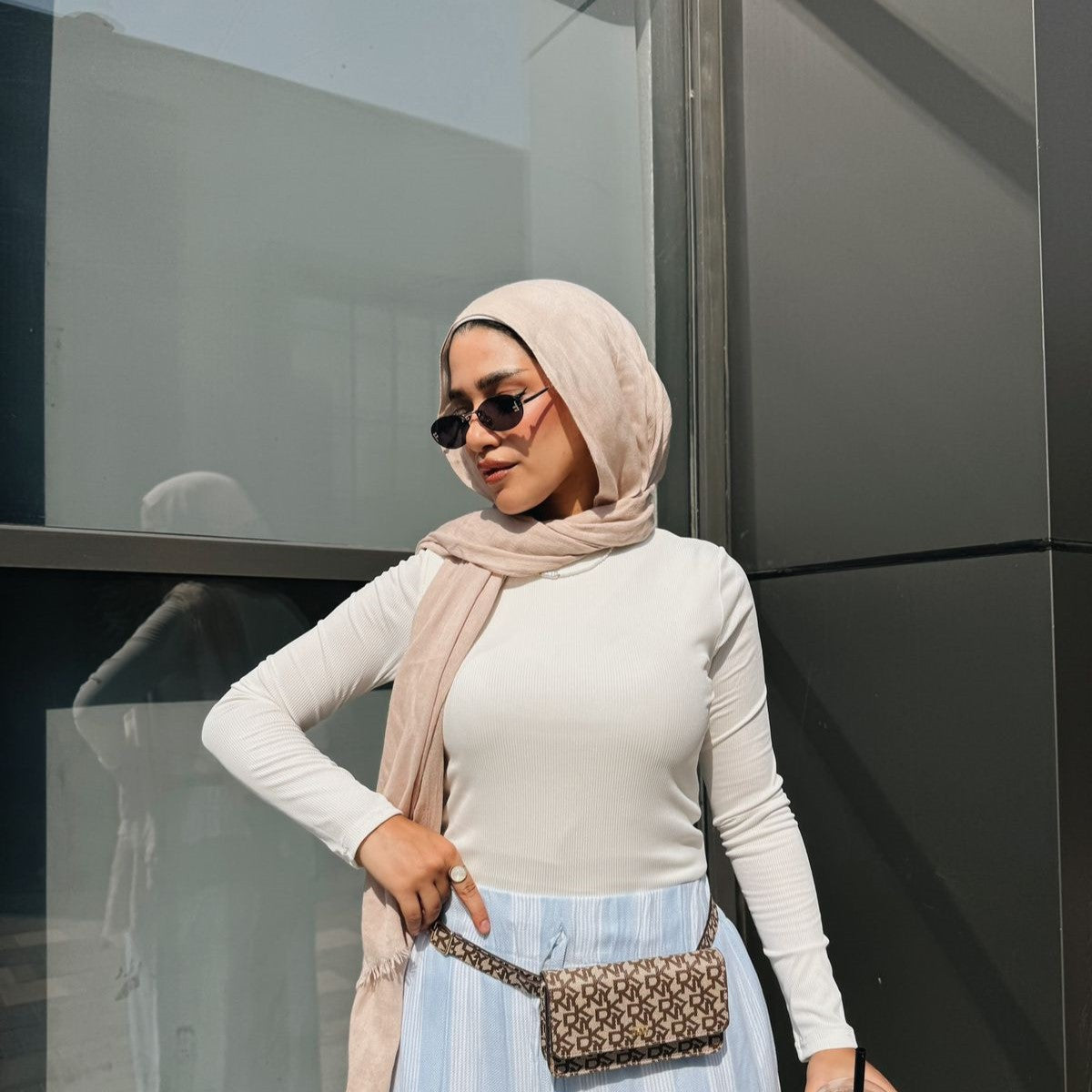 Glow Top Off White - AB Essential Women Wear