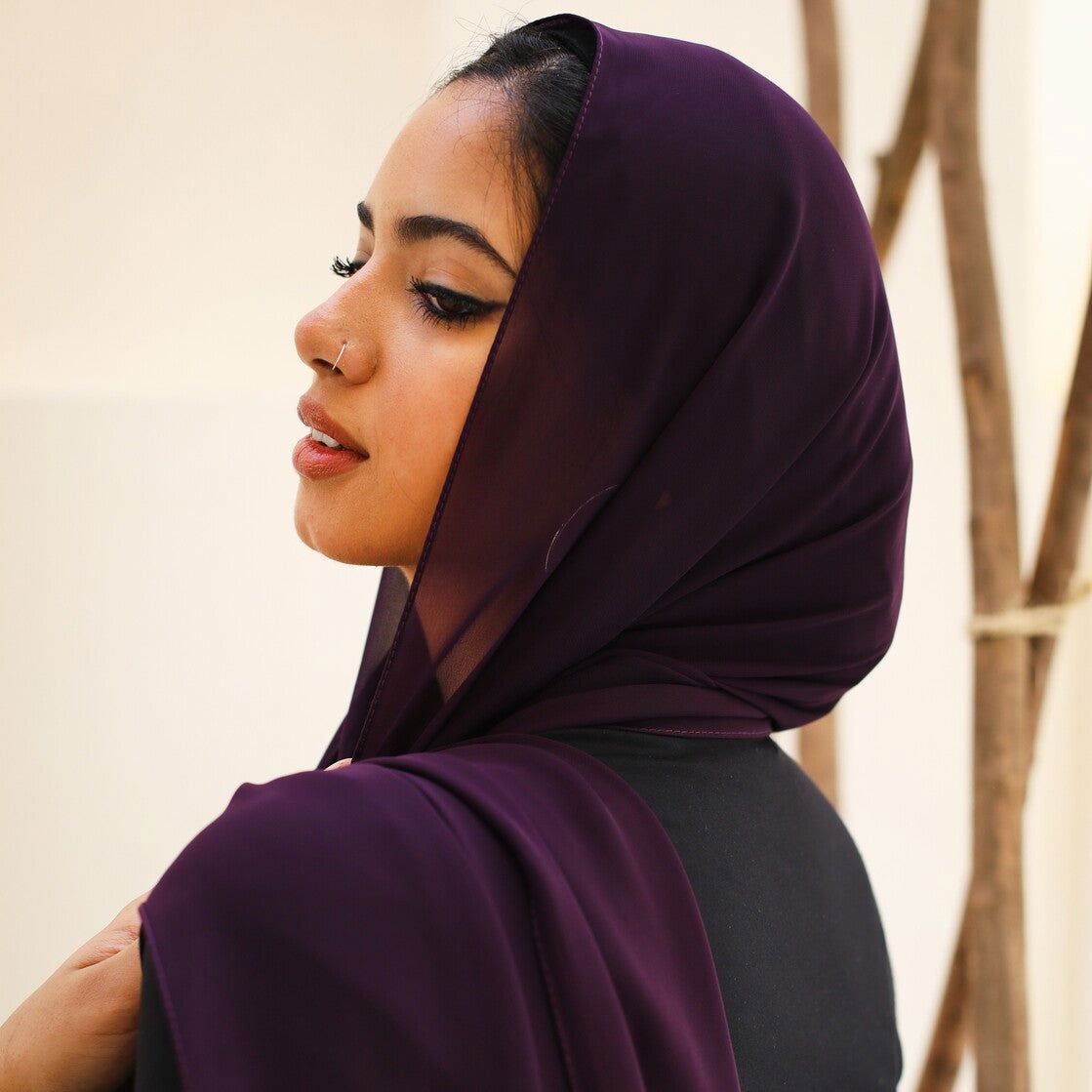 Jam Chiffon scarf - AB Essential Women Wear