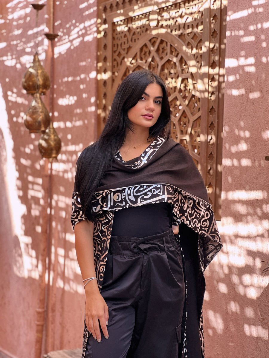 Kalimat Kaftan Silver - AB Essential Women Wear