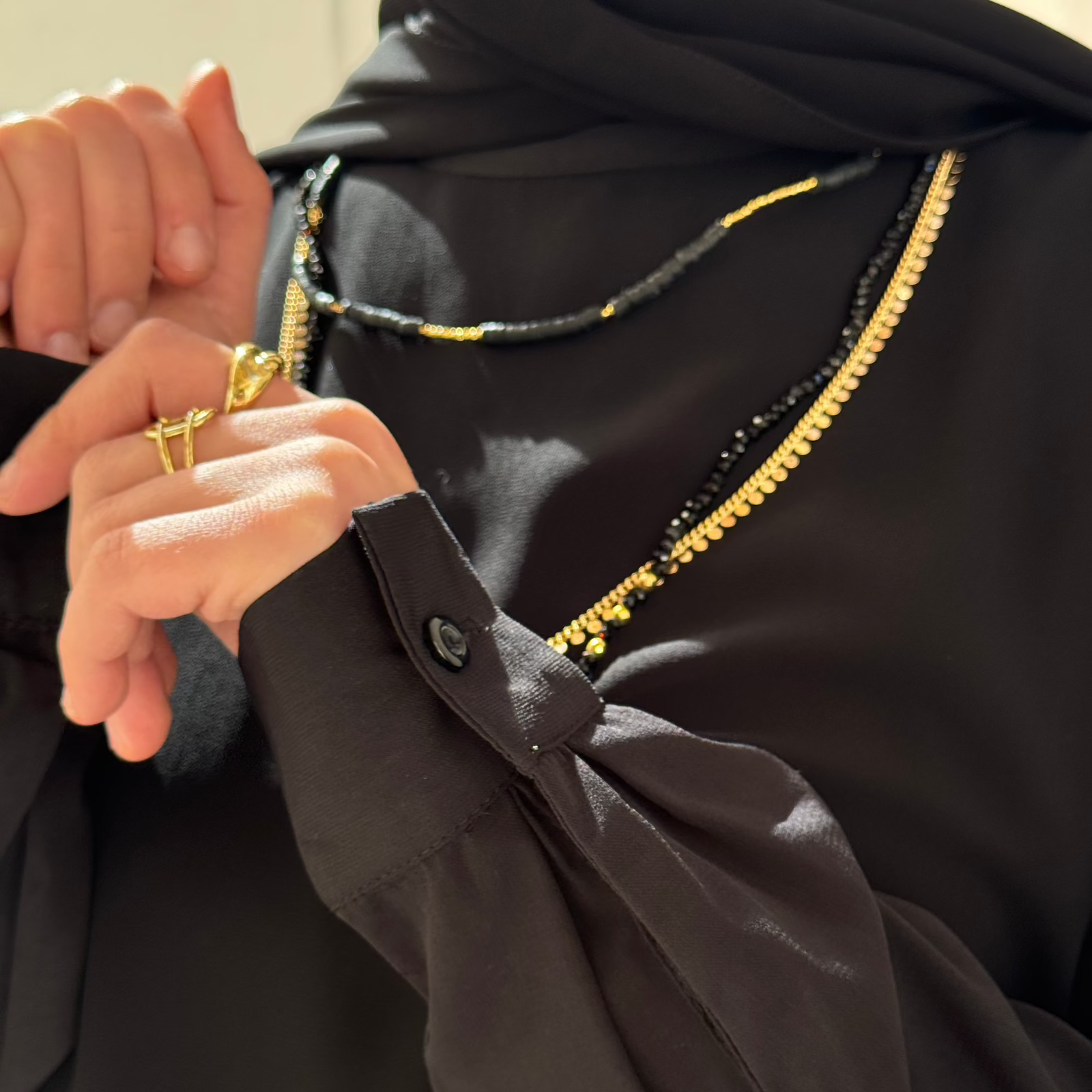 Layl Abaya Black - AB Essential Women Wear