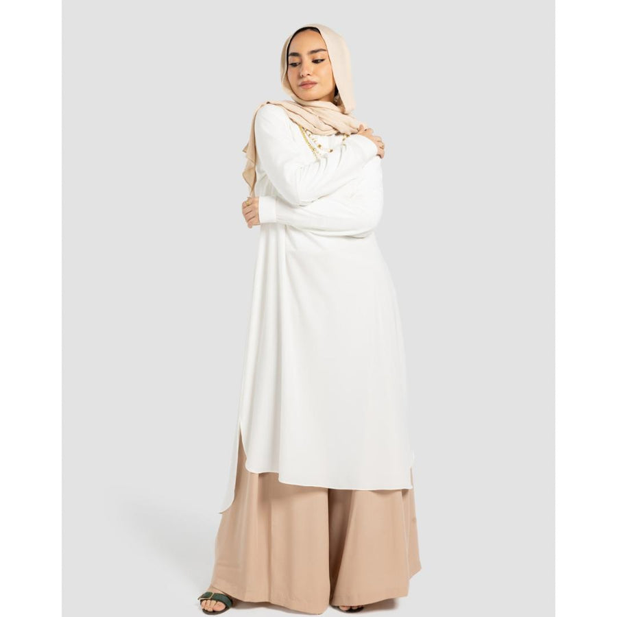Luxury Shirt White - AB Essential Women Wear