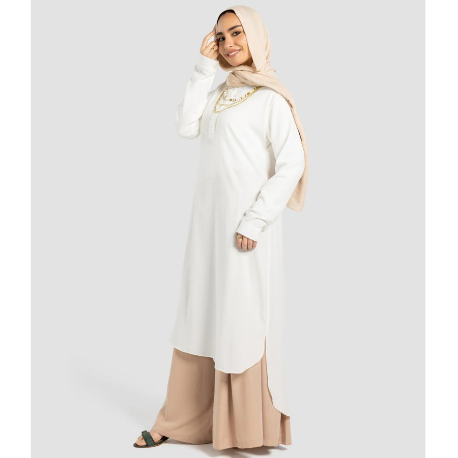 Luxury Shirt White - AB Essential Women Wear