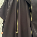 Misk Abaya - Black - AB Essential Women Wear