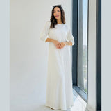 Must Have Dress Off White - AB Essential Women Wear