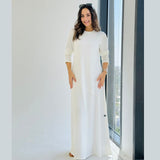 Must Have Dress Off White - AB Essential Women Wear