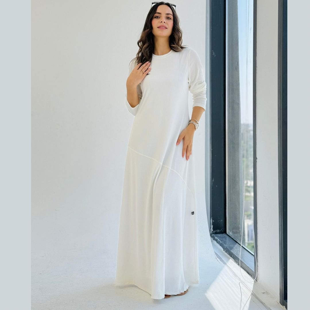 Must Have Dress Off White - AB Essential Women Wear