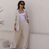 Nature Touch Linen Set - AB Essential Women Wear