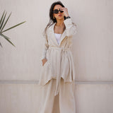 Nature Touch Linen Set - AB Essential Women Wear