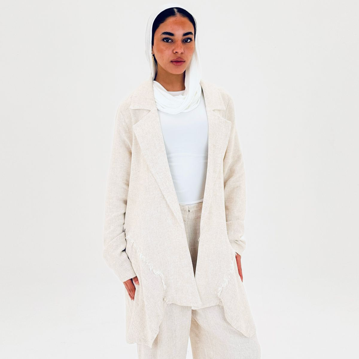 Nature Touch Linen Set - AB Essential Women Wear