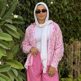 Raspberry Linen Top - AB Essential Women Wear