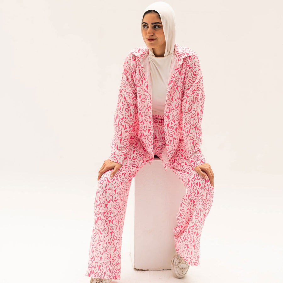 Raspberry Linen pants - AB Essential Women Wear