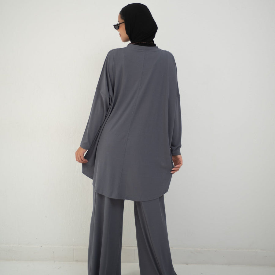 Serena Set Grey - AB Essential Women Wear