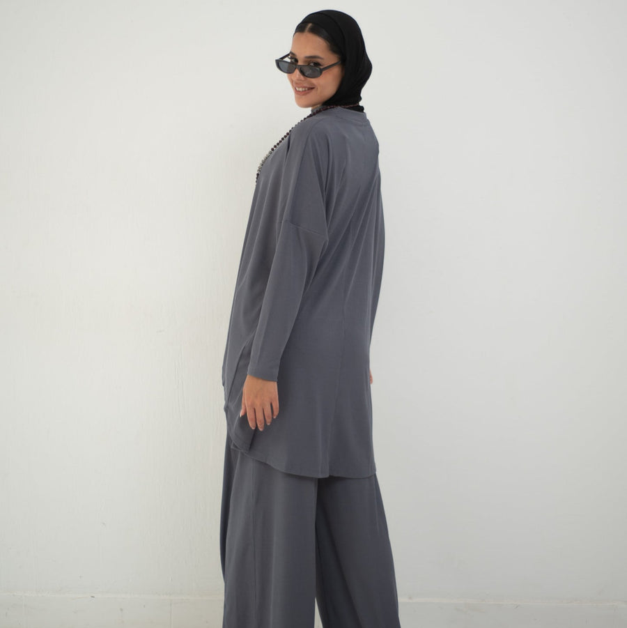 Serena Set Grey - AB Essential Women Wear