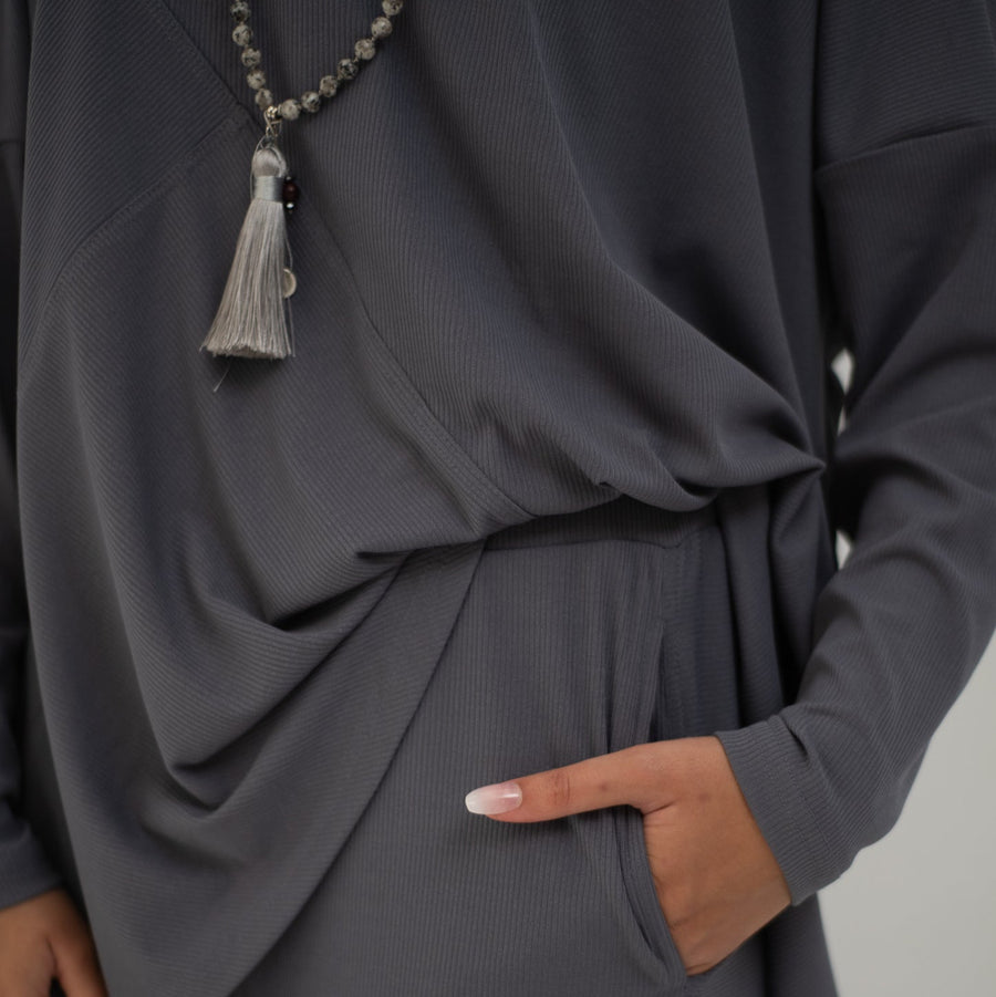 Serena Set Grey - AB Essential Women Wear