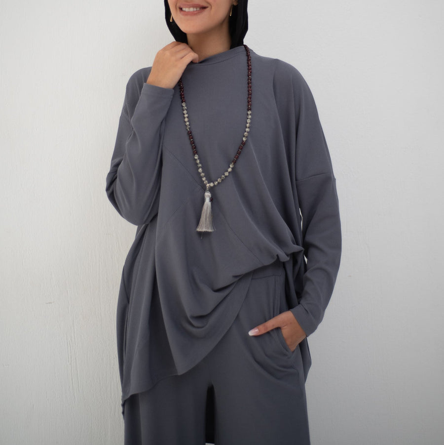 Serena Set Grey - AB Essential Women Wear