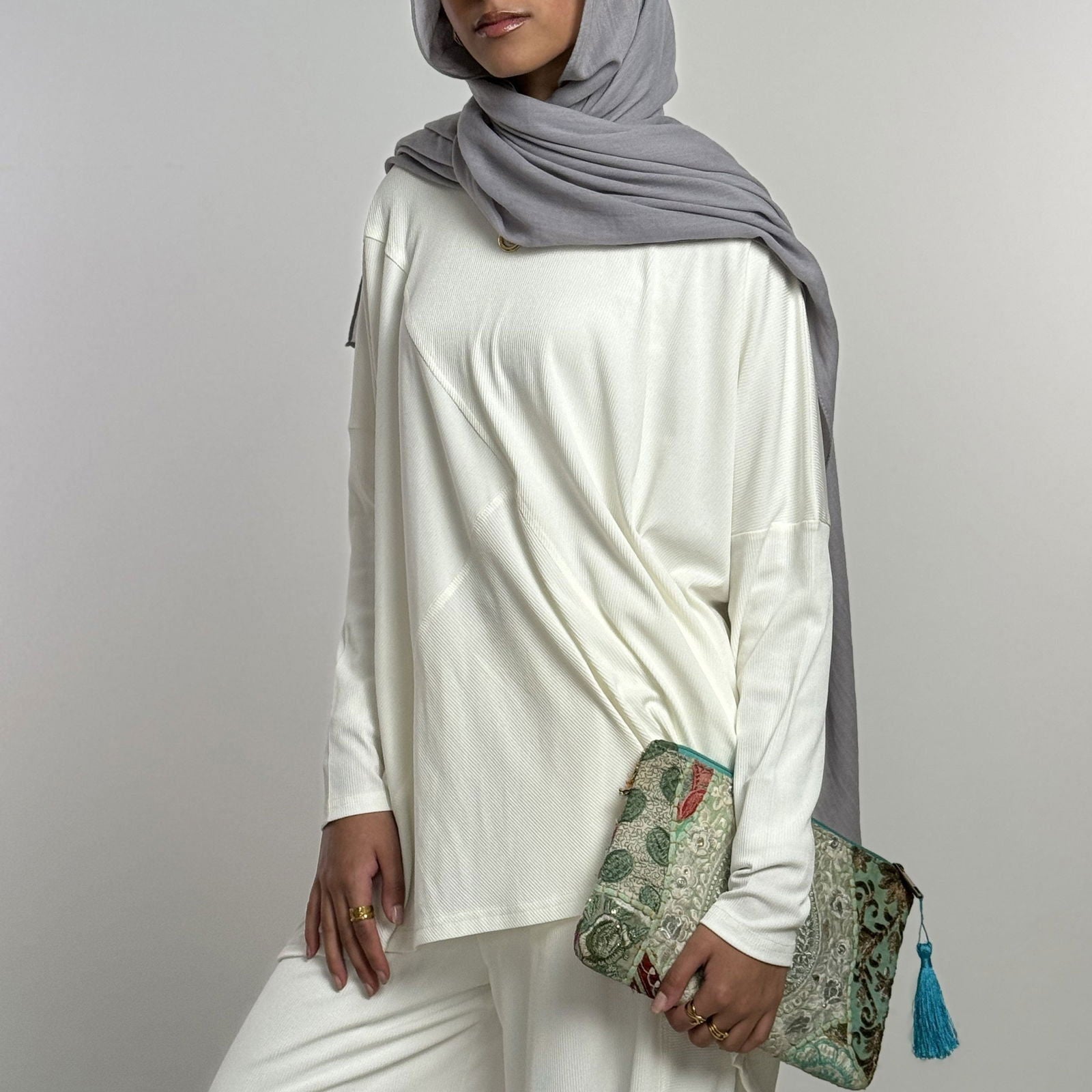 Serena Set Off White - AB Essential Women Wear