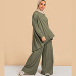 Serena Set Olive - AB Essential Women Wear