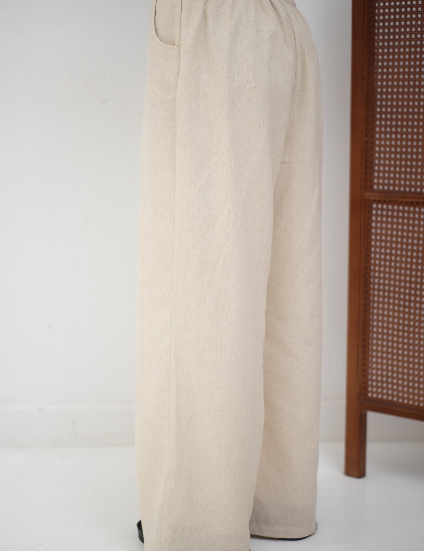 Sway Pants Beige - AB Essential Women Wear