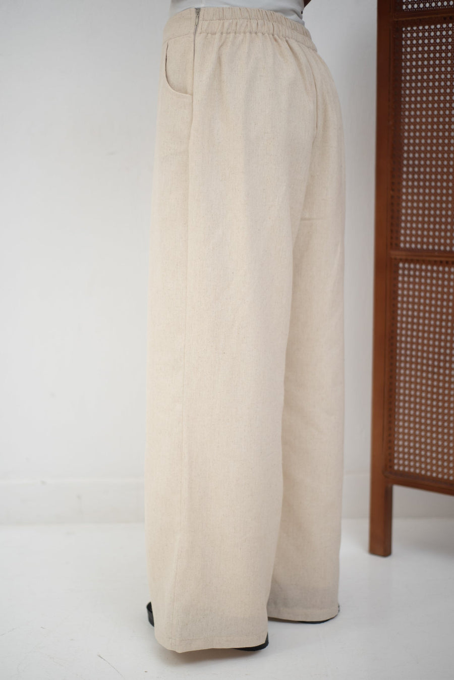 Sway Pants Beige - AB Essential Women Wear