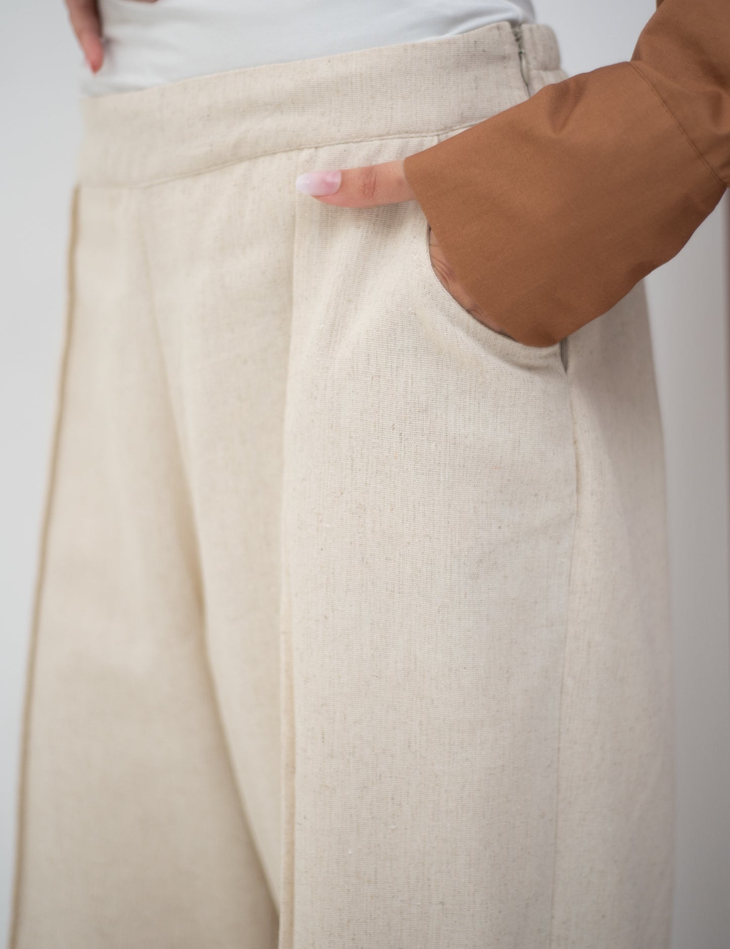 Sway Pants Beige - AB Essential Women Wear