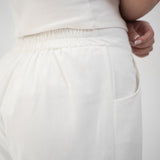 Sway Pants White - AB Essential Women Wear