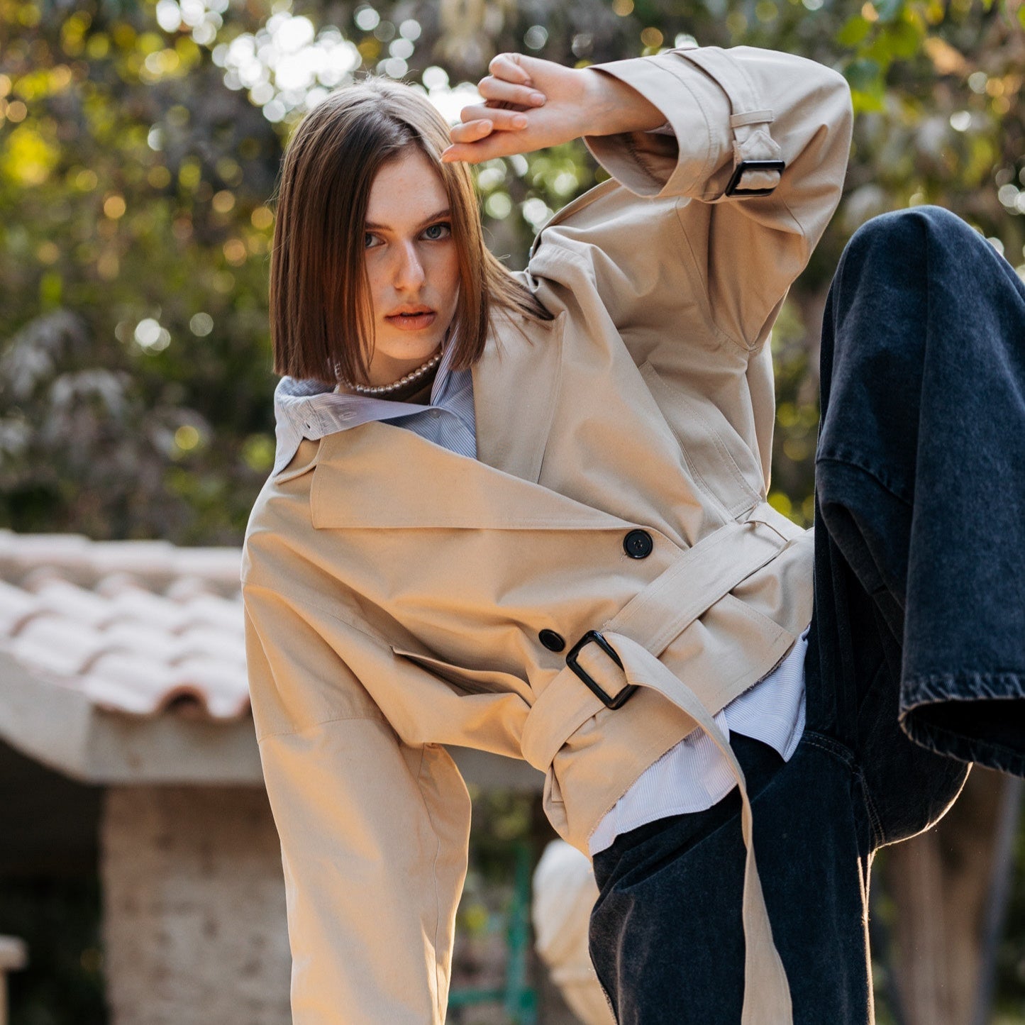 The Mini Trench Beige - AB Essential Women Wear