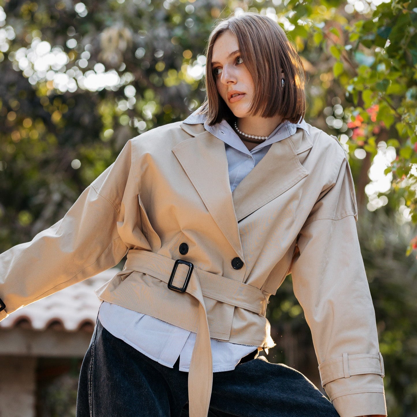The Mini Trench Beige - AB Essential Women Wear